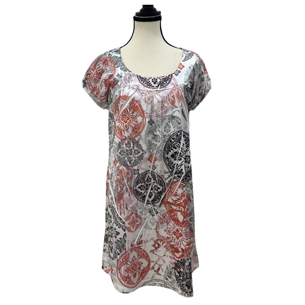 Romeo & Juliet Couture Dress Womens Medium Multicolor Medallion Good Shift‎ Mini
